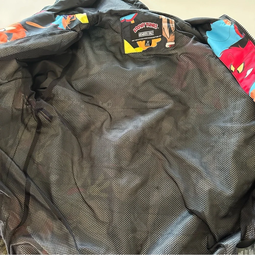 Limited Ed Members Only Space Jam Collab Jacket Coat - Picture 6 of 10
